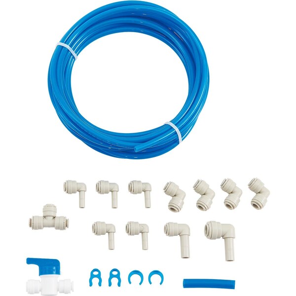 Global Industrial Replacement Water Line & Hardware Kit for Bottle Filling Station 761219 604113 - main